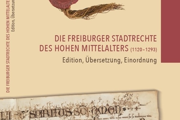 Einband "Die Freiburger Stadtrechte des hohen Mittelalters"